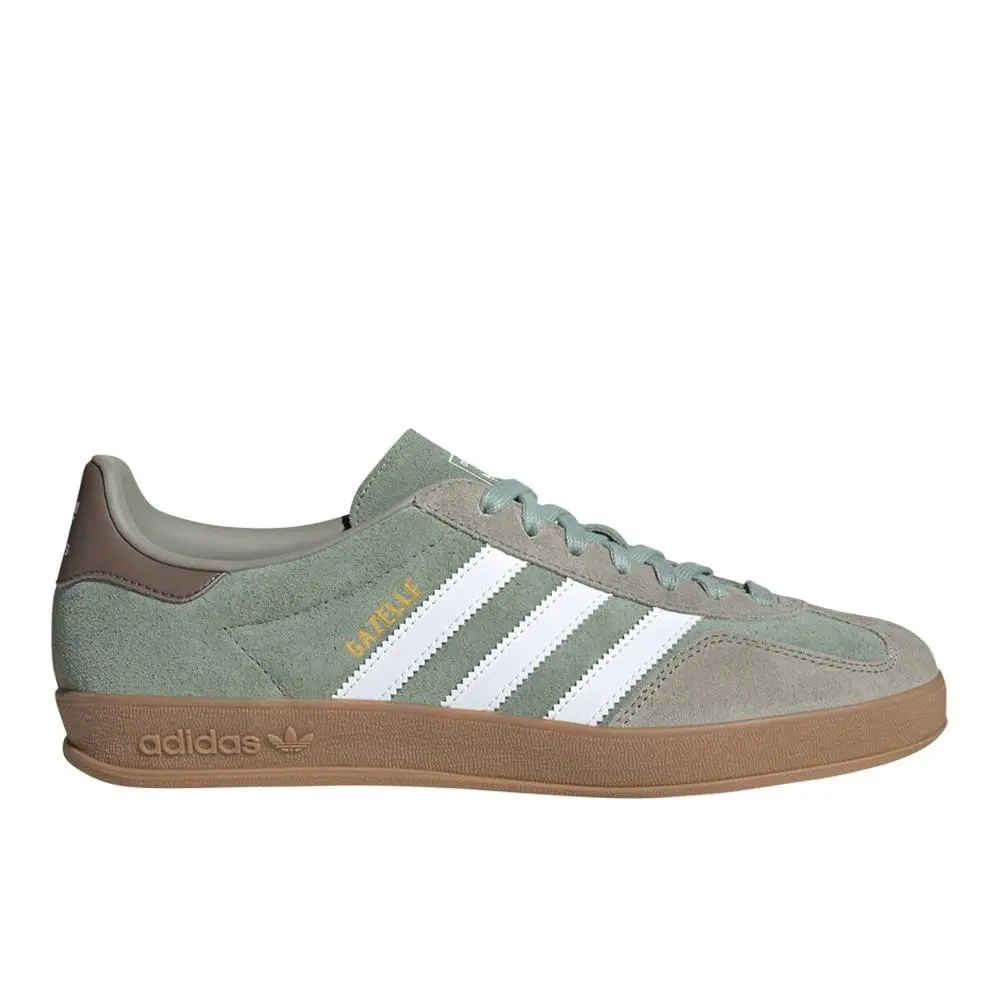 Adidas shoes - adidas Gazelle Indoor - Gazelle Indoor - JI3526 - Green, Grey 5