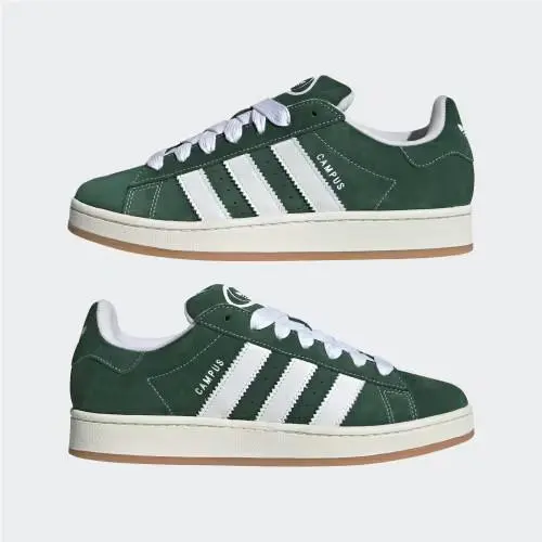Adidas shoes - Dark Green / Cloud White / Off White 6