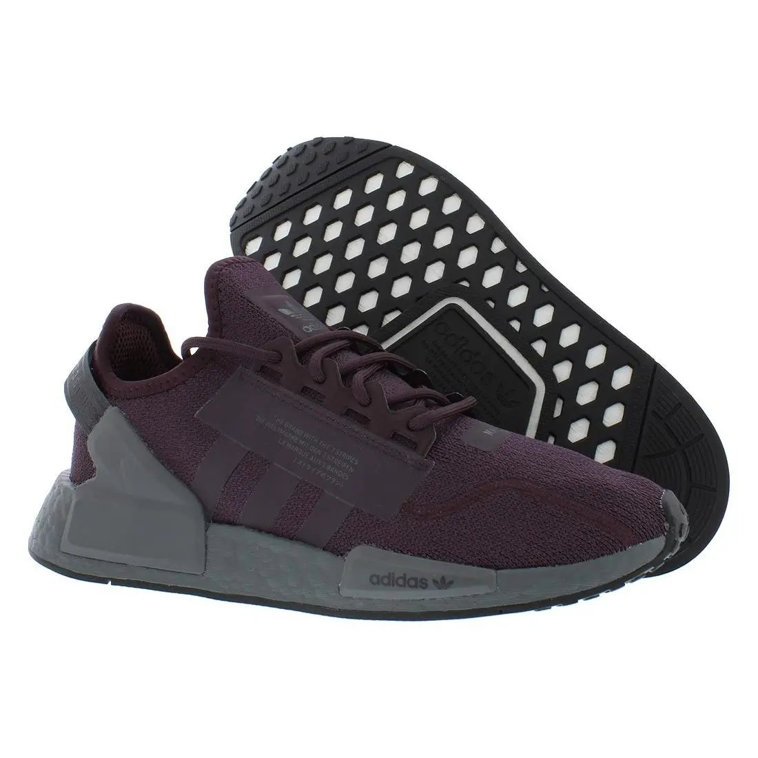 Adidas shoes - Shadow Maroon/Shadow Maroon/Grey Five, Main: Red 4