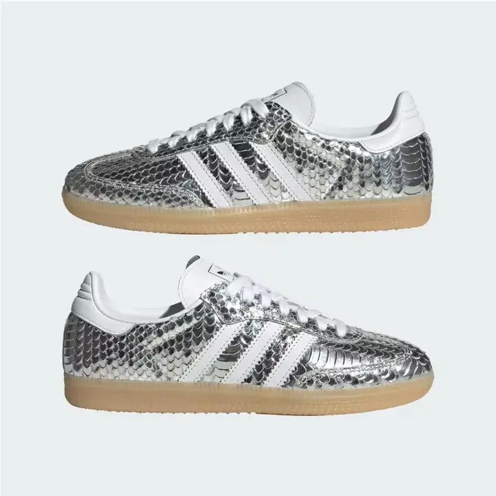 Adidas shoes - adidas Samba - Samba - IH9016 - Silver 2