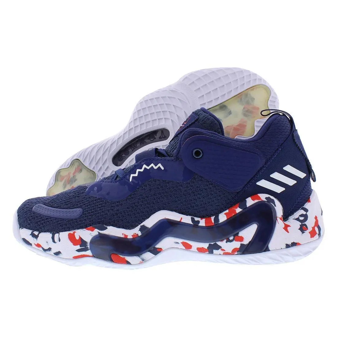 Adidas shoes - Navy Blue/Footwear White/Vivid Red, Main: Blue 0