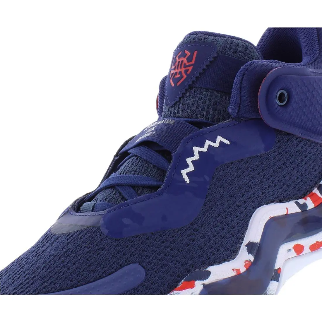 Adidas shoes - Navy Blue/Footwear White/Vivid Red, Main: Blue 6