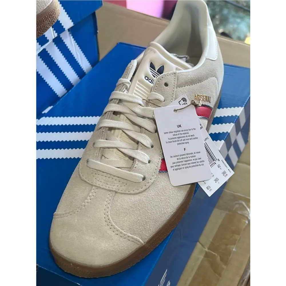 Adidas shoes - Off White/Night Sky/Better Scarlet 15