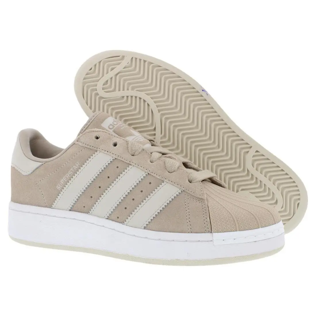 Adidas shoes - Brown/White/Brown, Main: Brown 3