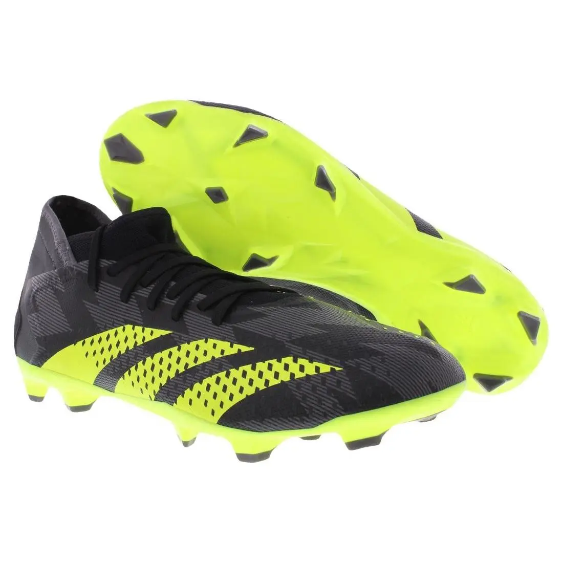 Adidas shoes - Black/Neon, Main: Black 3