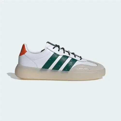 Adidas shoes - Cloud White / Dark Green / Collegiate Orange 10