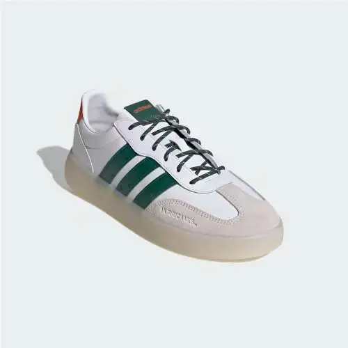 Adidas shoes - Cloud White / Dark Green / Collegiate Orange 15