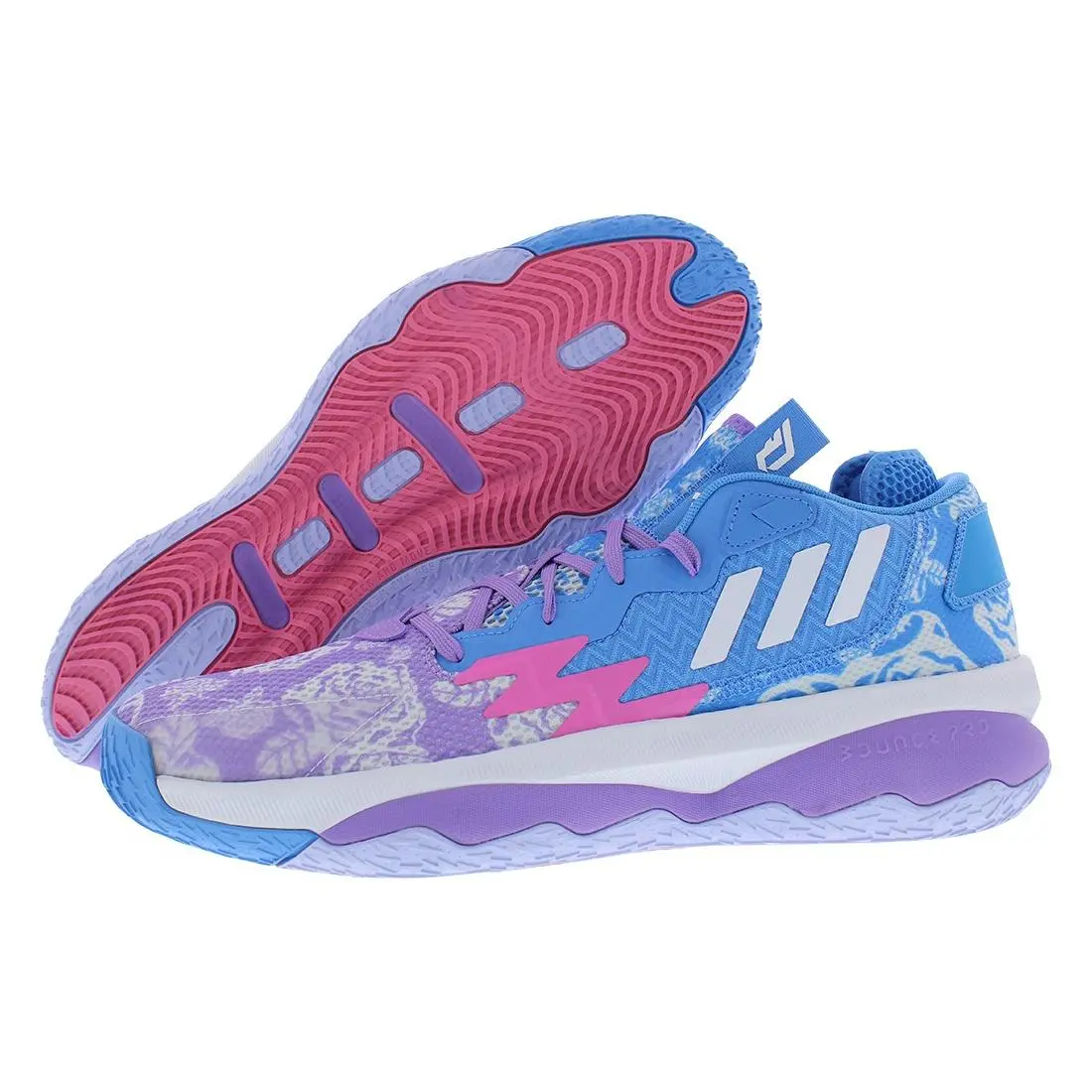 Adidas shoes - Pulse Blue/Footwear White/Violet Fusion, Full: Pulse Blue/Footwear White/Violet Fusion 3