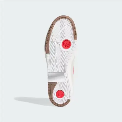 Adidas shoes - Cloud White / Better Scarlet / Chalk White 2