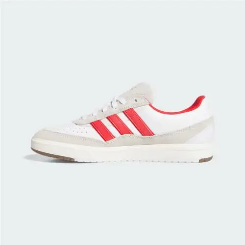 Adidas shoes - Cloud White / Better Scarlet / Chalk White 5