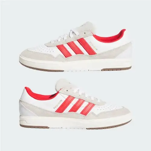 Adidas shoes - Cloud White / Better Scarlet / Chalk White 6