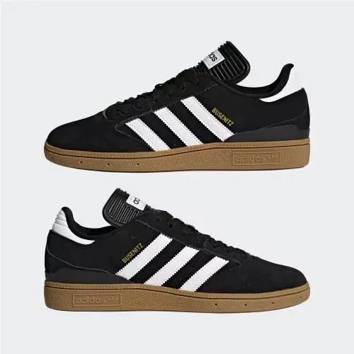 Adidas shoes - Core Black / Cloud White / Gold Metallic 6