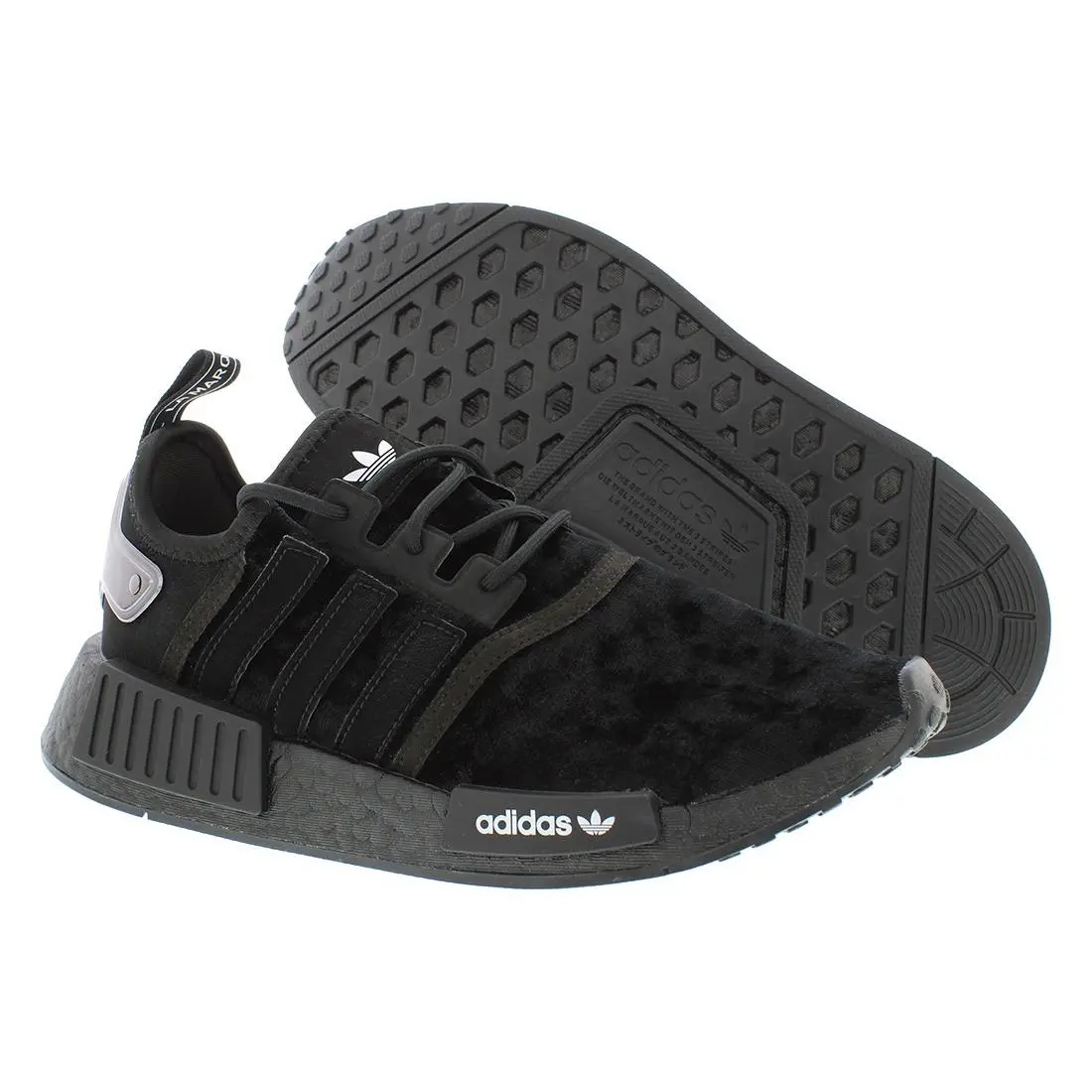 Adidas shoes - Black/White/Silver, Main: Black 4