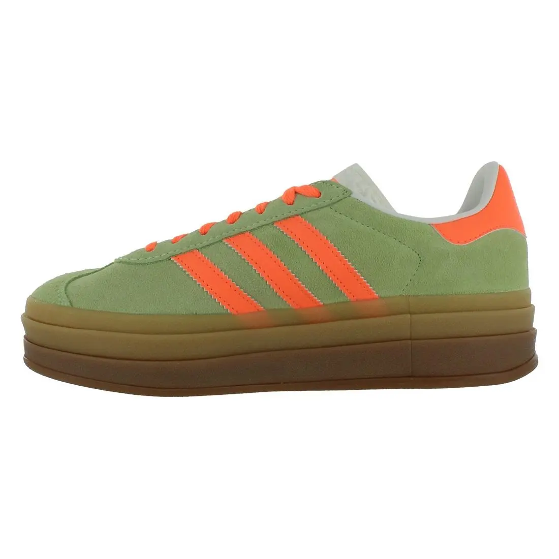 Adidas shoes - Semi Green Spark/Orange, Main: Green 1