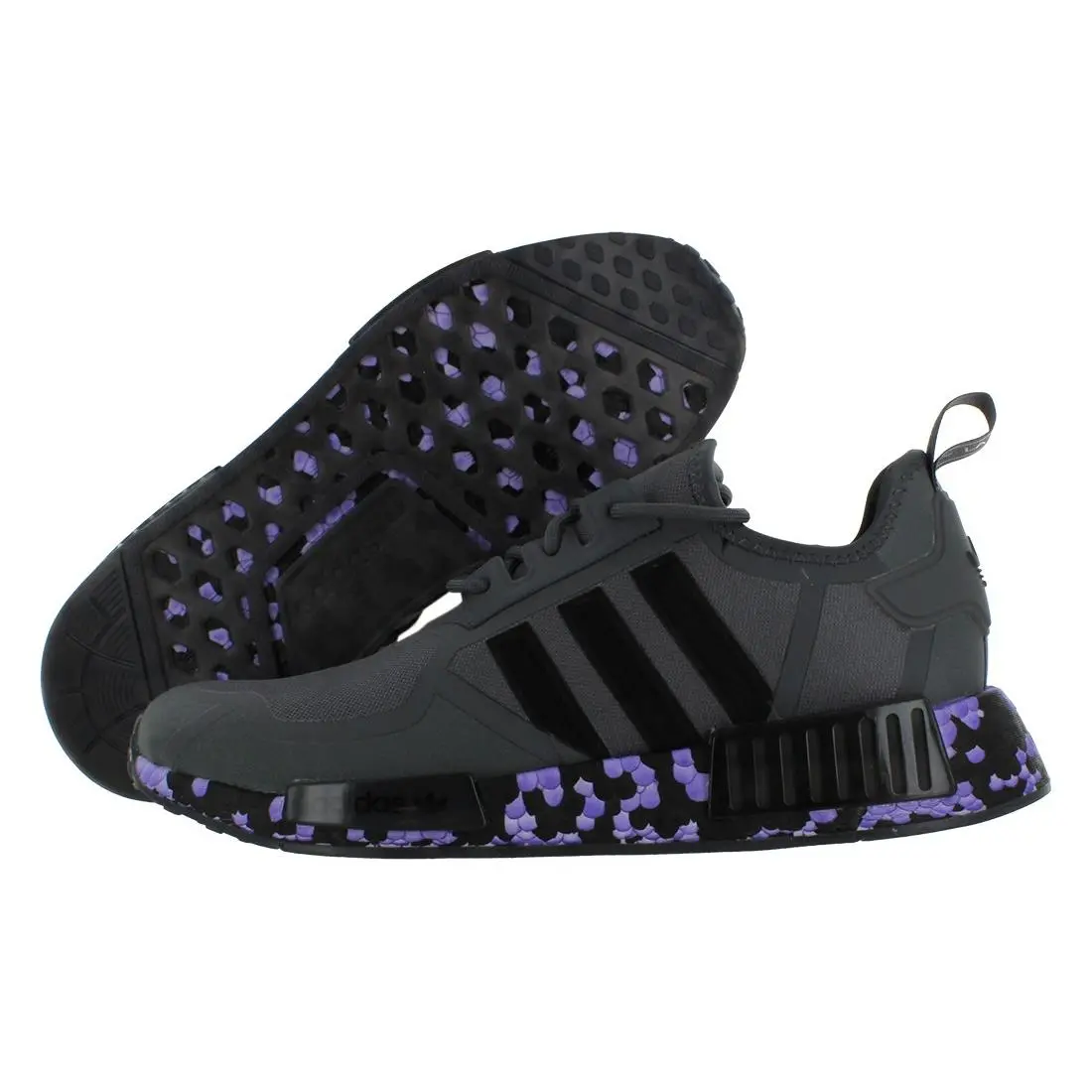 Adidas shoes - Grey Five/Core Black/Purple Rush, Main: Grey 2