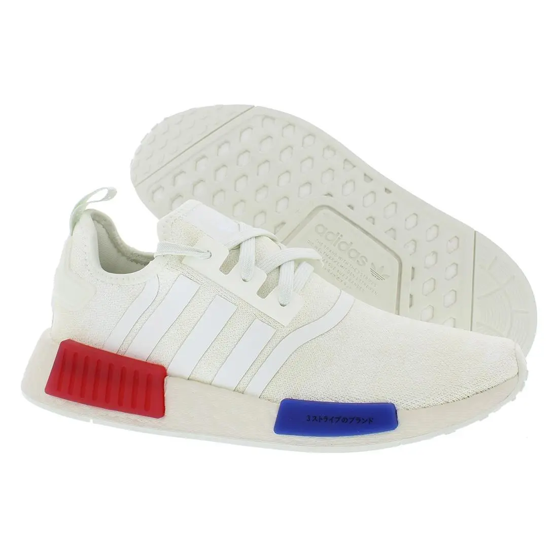 Adidas shoes - White Tint/Glory Red/Semi Lucid Blue, Main: Beige 4