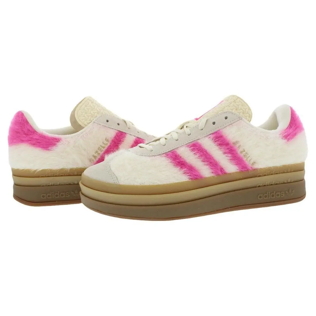 Adidas shoes - Cream White/Shock Pink/Gold Metallic, Main: White 3