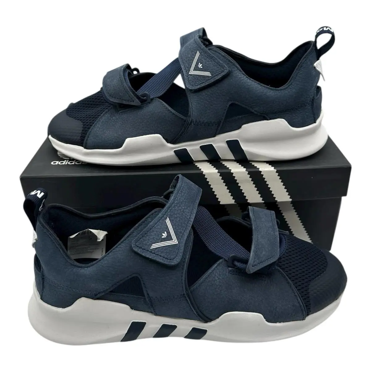 Adidas White Mountaineering x Adv Sandals Mens Sz 11.5 Collegiate Navy BB2742