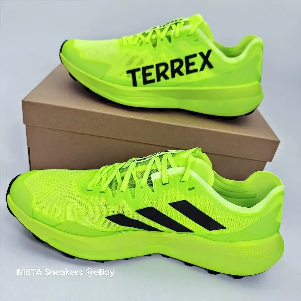 Adidas shoes - adidas TERREX Agravic - TERREX Agravic - JR5220 - Lucid Lemon / Core Black / Dash Grey 8