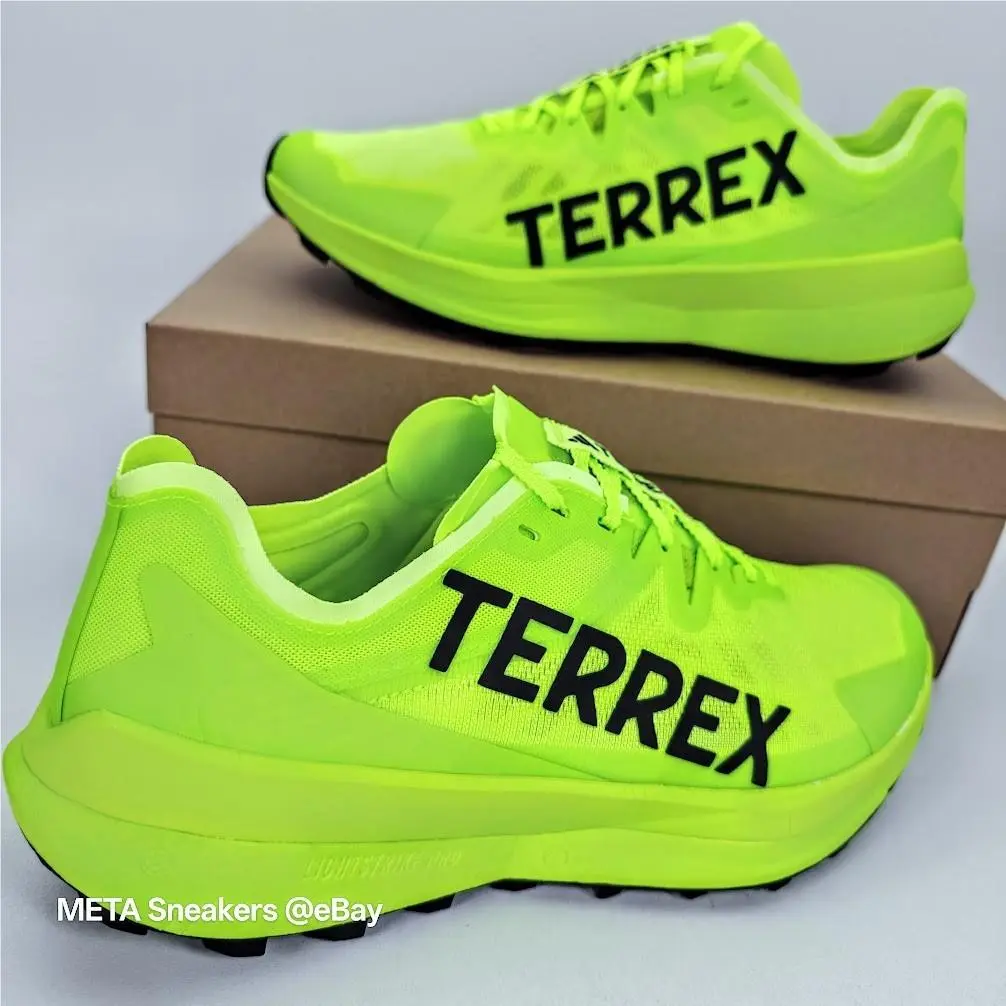 Adidas shoes - adidas TERREX Agravic - TERREX Agravic - JR5220 - Lucid Lemon / Core Black / Dash Grey 10