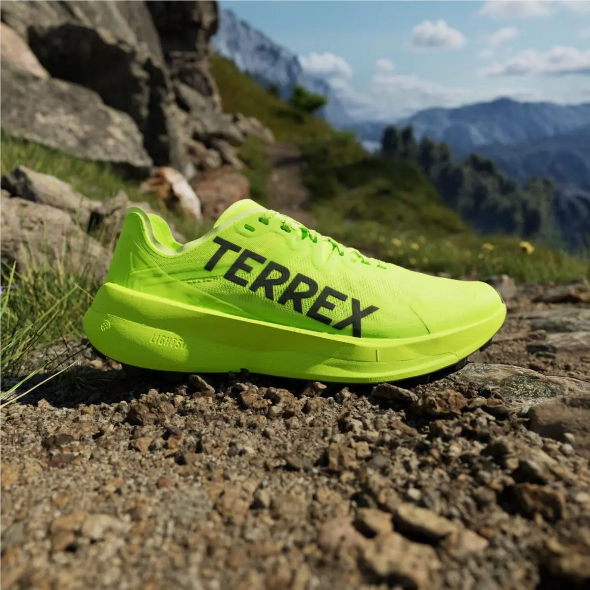 Adidas shoes - adidas TERREX Agravic - TERREX Agravic - JR5220 - Lucid Lemon / Core Black / Dash Grey 16