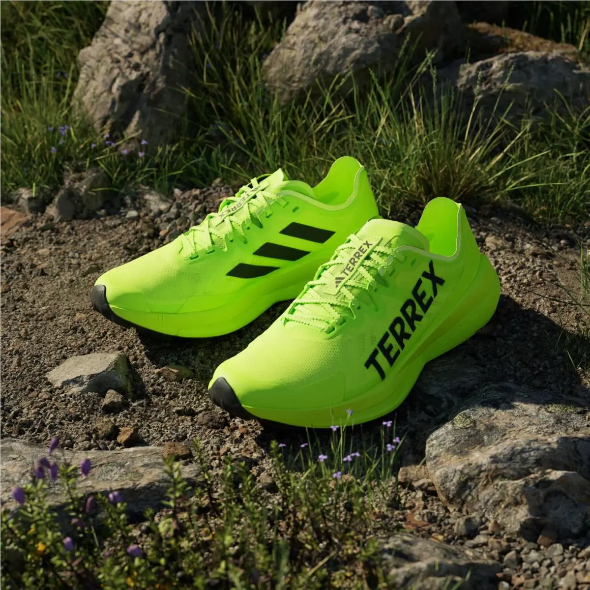 Adidas shoes - adidas TERREX Agravic - TERREX Agravic - JR5220 - Lucid Lemon / Core Black / Dash Grey 19