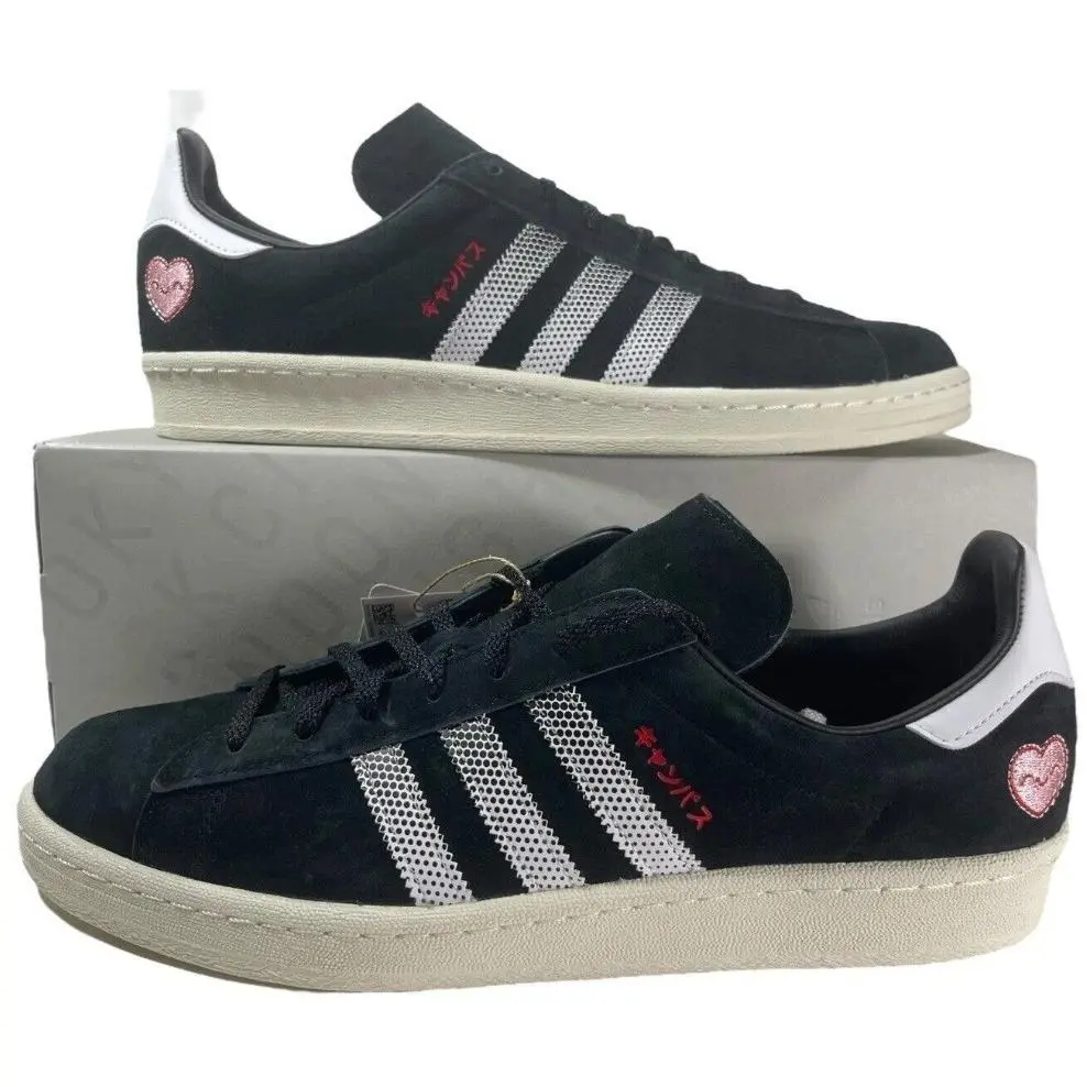 Adidas shoes - adidas Campus 80 Japan Pack - GY4586 - Black (UPC: 195743608320) 5