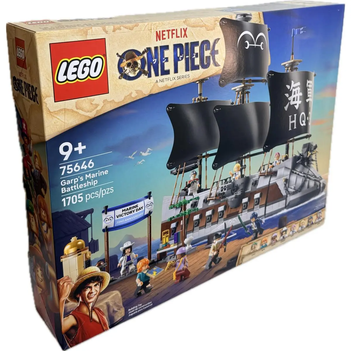 Lego 75646 One Piece Garp`s Marine Battleship Netflix Series /
