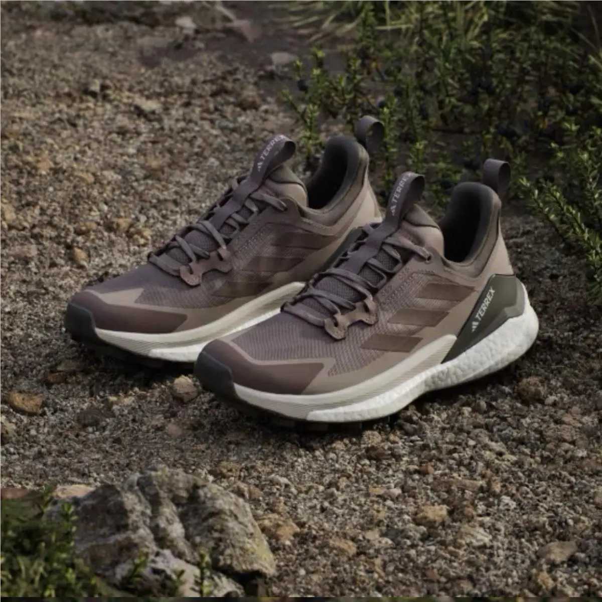 Adidas shoes - adidas TERREX Free Hiker - TERREX Free Hiker - IG2368 - Brown 2