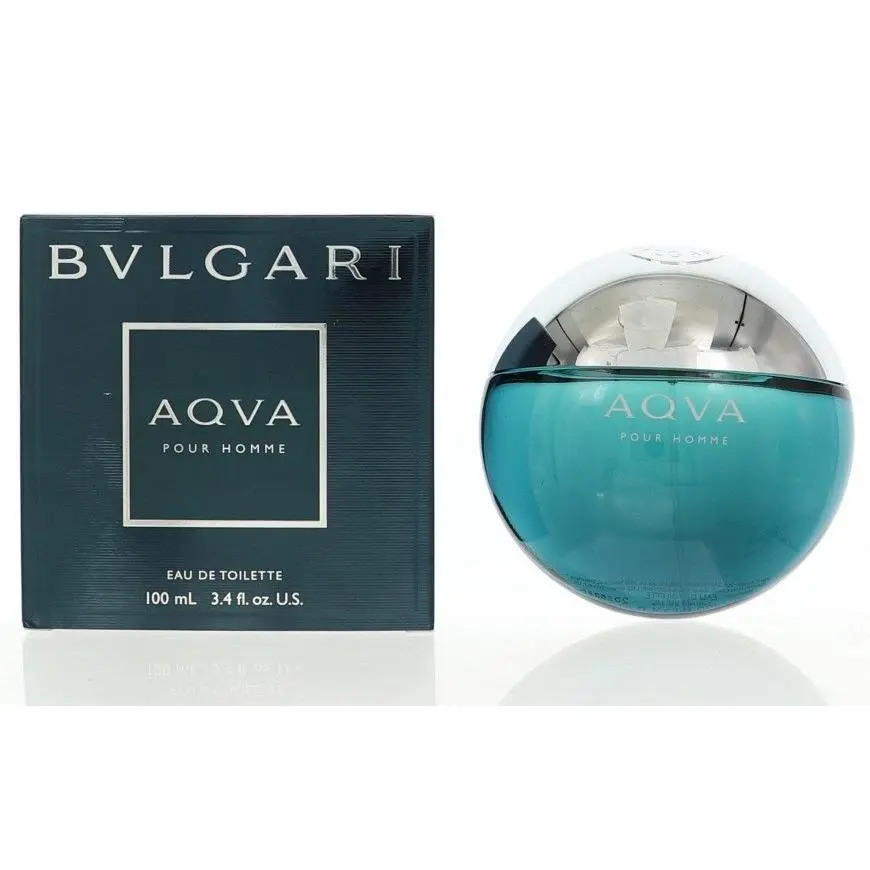Bvlgari Aqva Pour Homme Men 3.4 oz 100 ml Eau De Toilette Spray