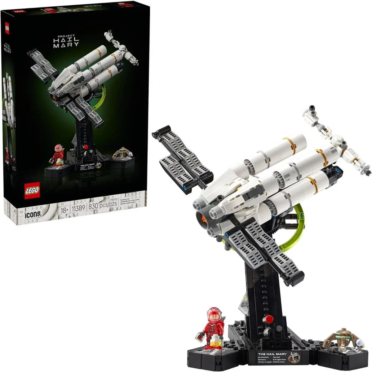 Lego Icons Project Hail Mary Collectible Building Set For Adults