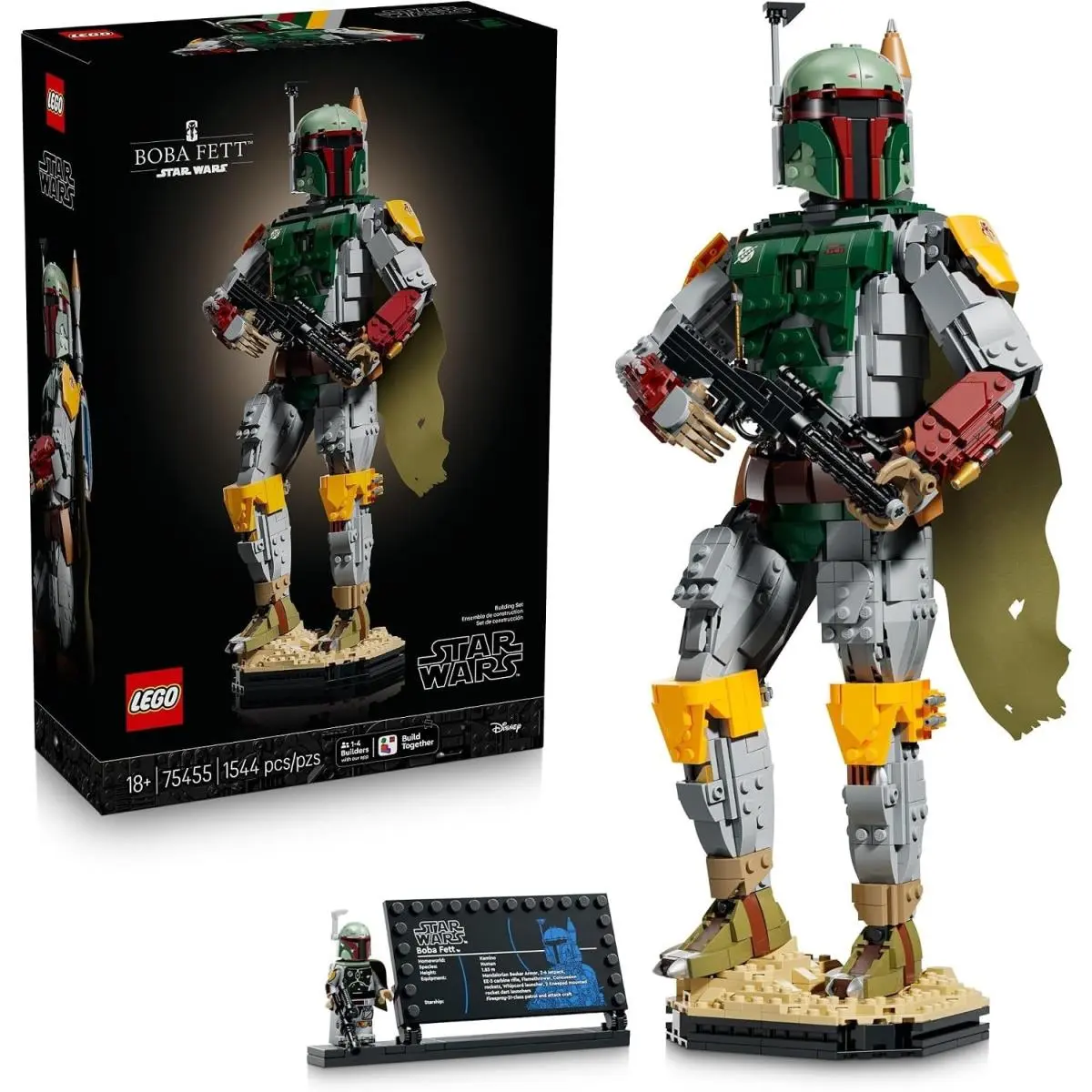 Lego Star Wars Boba Fett 75455 Collectible Building Toy Set Gift