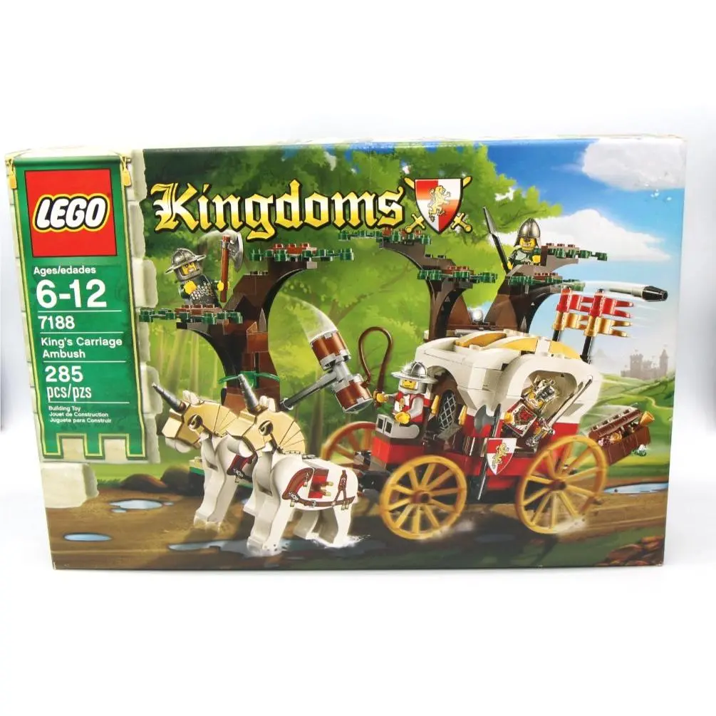 Legi Kingdoms Castle King’s Carriage Ambush 7188 Box