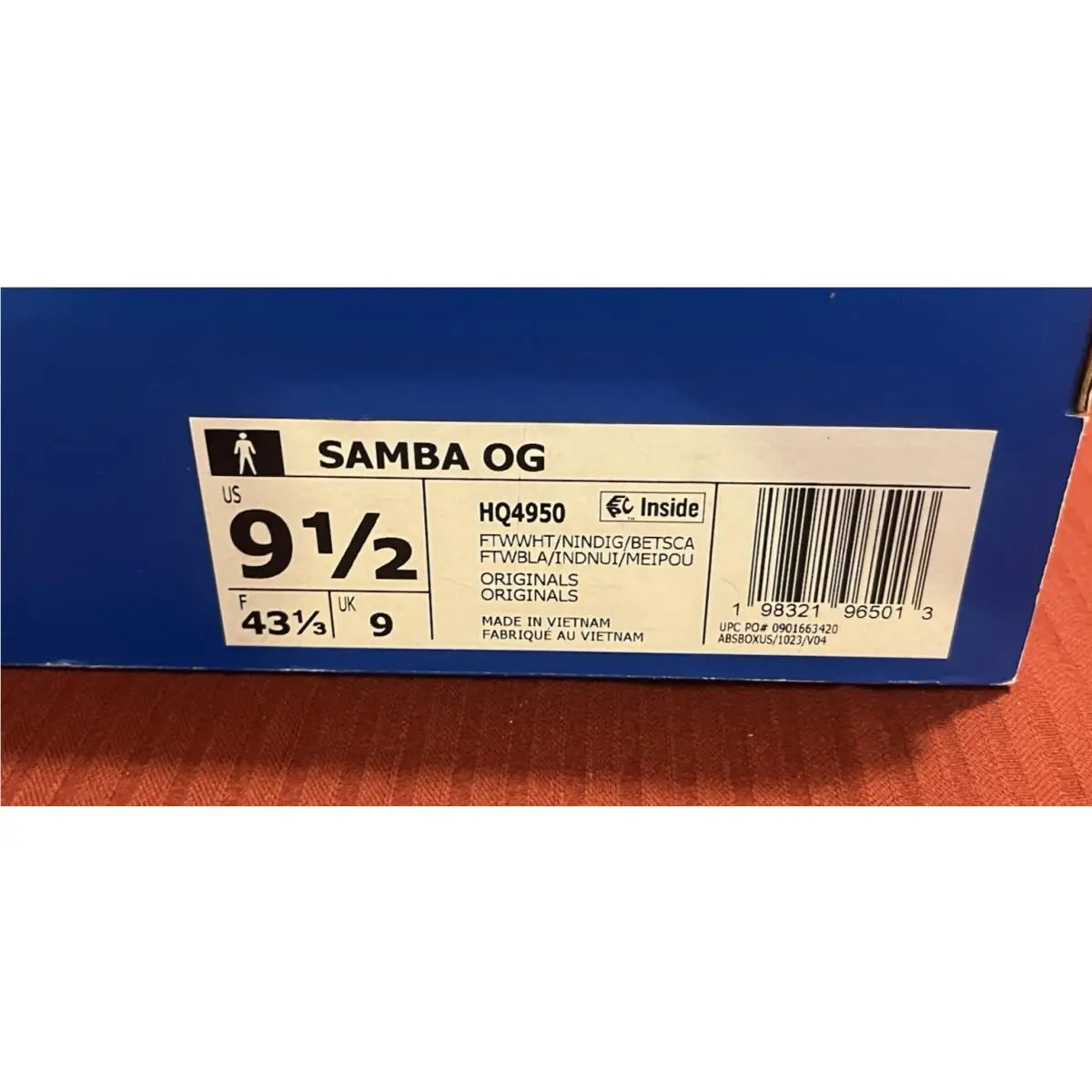 Adidas shoes - adidas Samba - Samba - HQ4950 - Blue 1