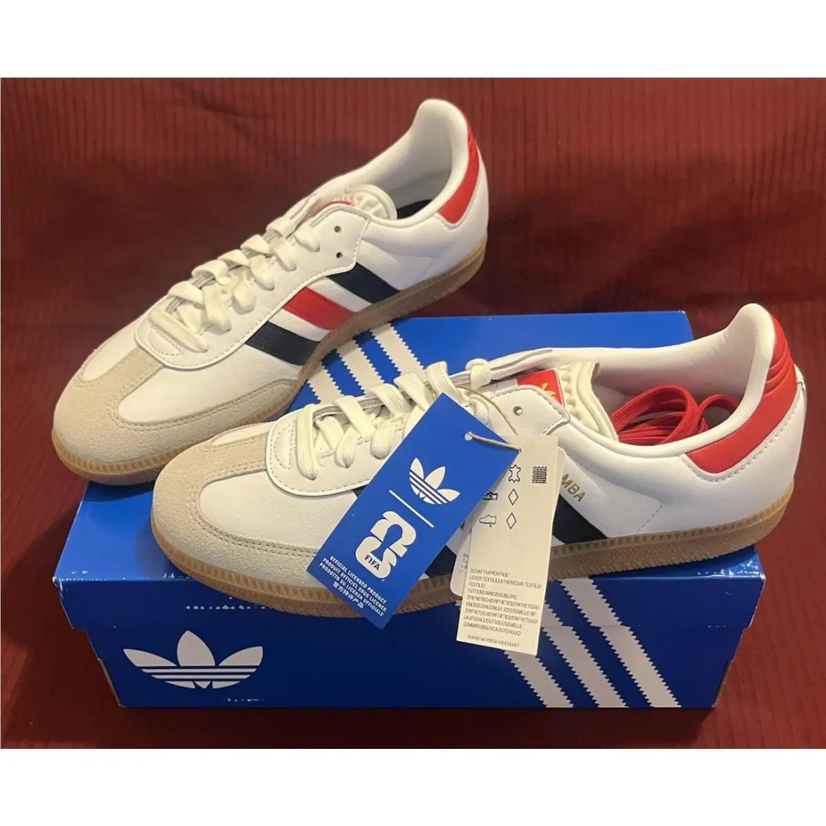 Adidas shoes - adidas Samba - Samba - HQ4950 - Blue 3