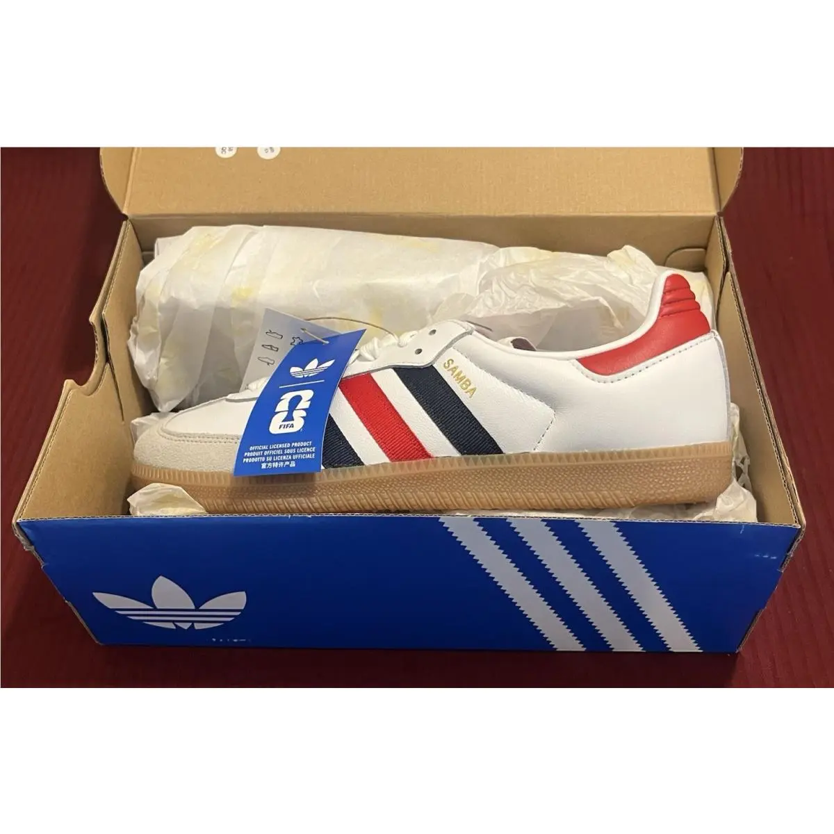 Adidas shoes - adidas Samba - Samba - HQ4950 - Blue 4