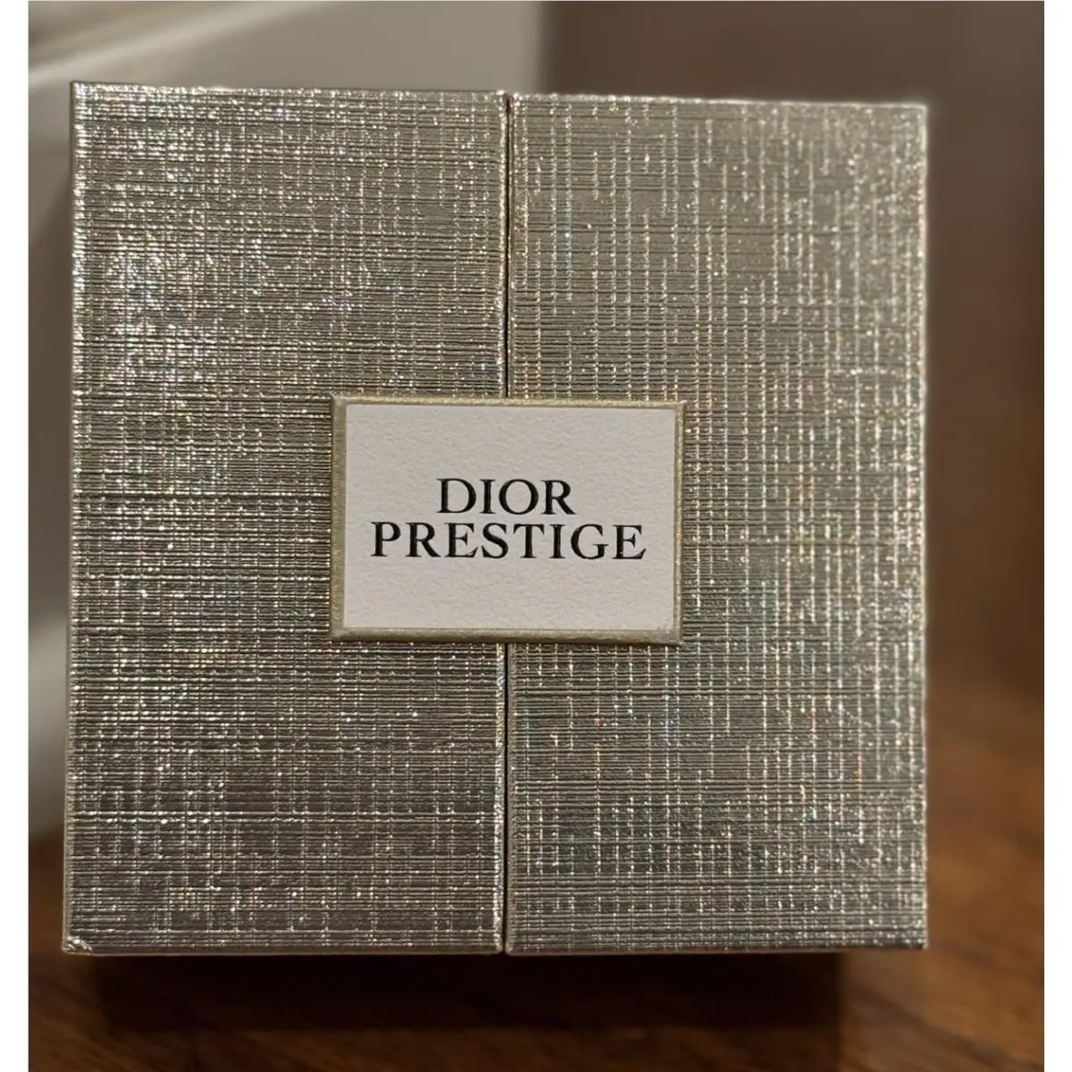 Dior Prestige Limited Edition Gold Shimmer Travel Case Box Hard to Find