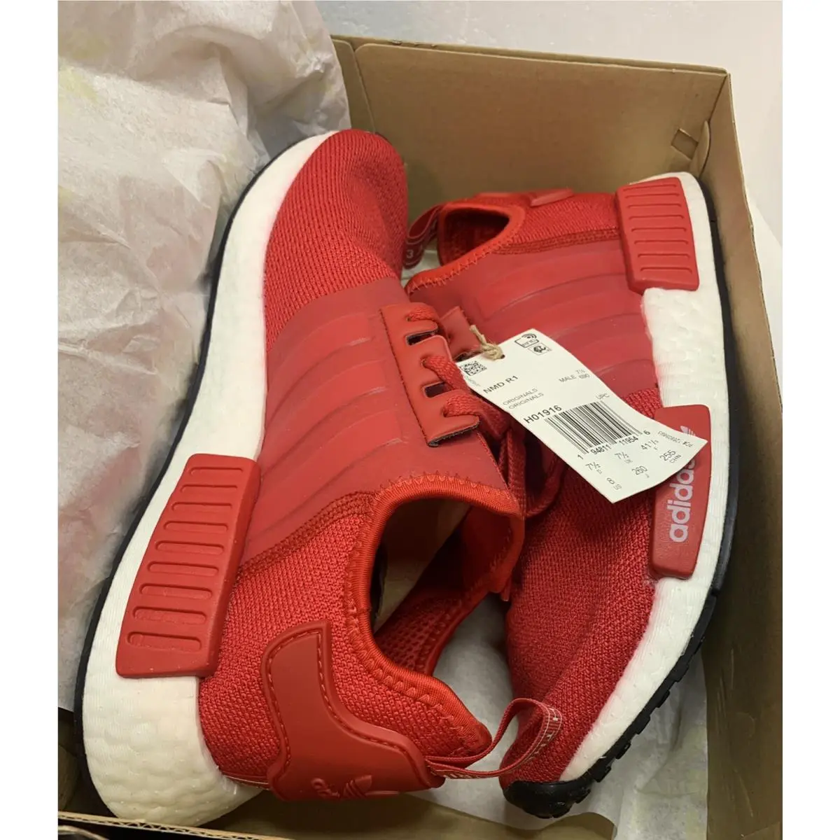Adidas shoes - adidas NMD R1 - NMD - H01916 - Red 0