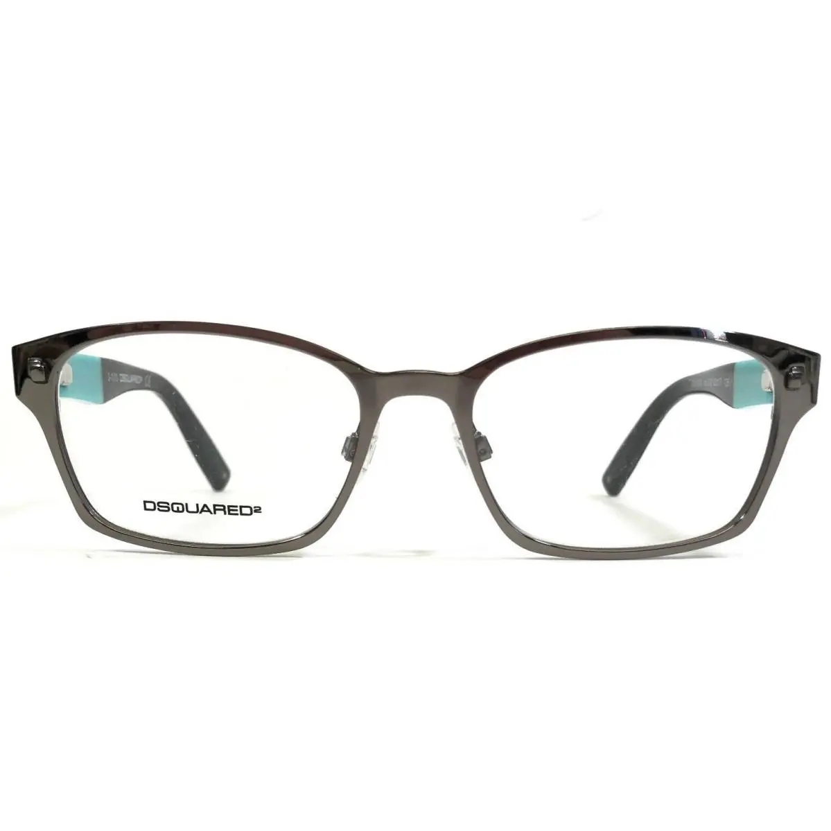 Dsquared2 Eyeglasses Frames DQ5100 col.012 Brown Blue Silver Full Rim 52-17-135 by DSquared2