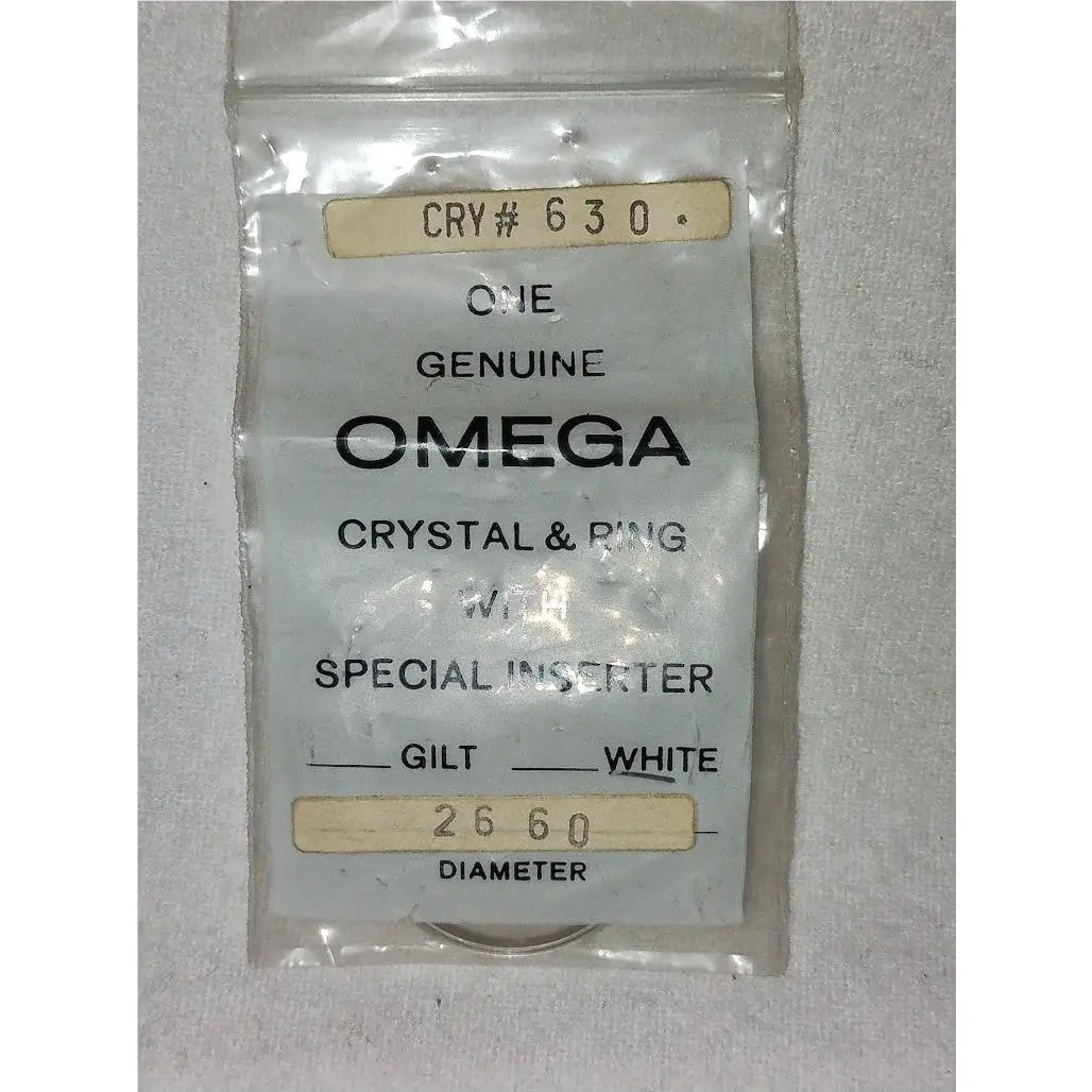 Omega Oem/ Crystal Ring with Special Inserter 26.6mm
