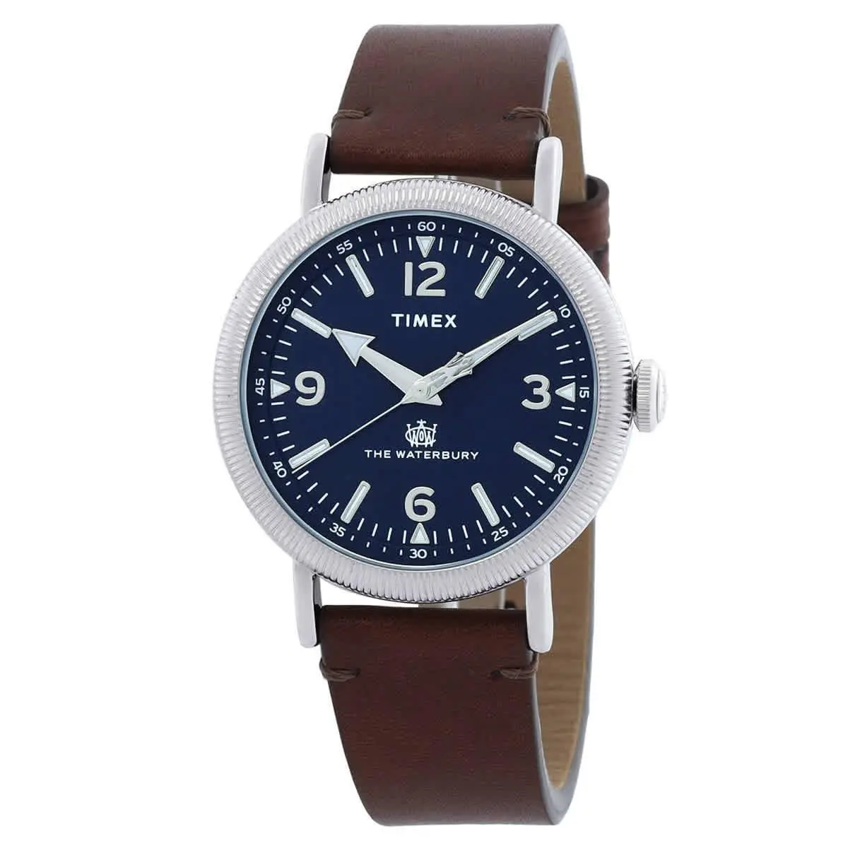 Waterbury Standard TW2W20400 Men`s Watch Quartz Analog Brown Strap by Timex