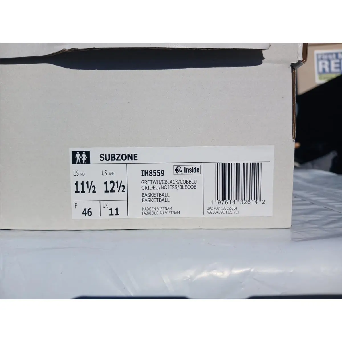 Adidas shoes - adidas Subzone - Subzone - IH8559 - Gray (UPC: 197614345204) 6