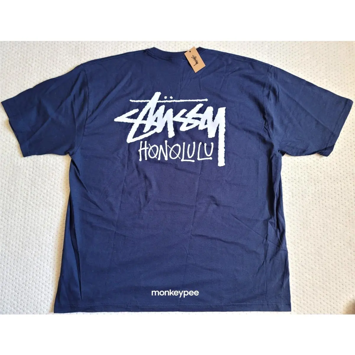 Stussy  clothing - STOCK HONOLULU TEE - STOCK HONOLULU TEE - 3903970 - Blue (UPC: 195292680372) 0