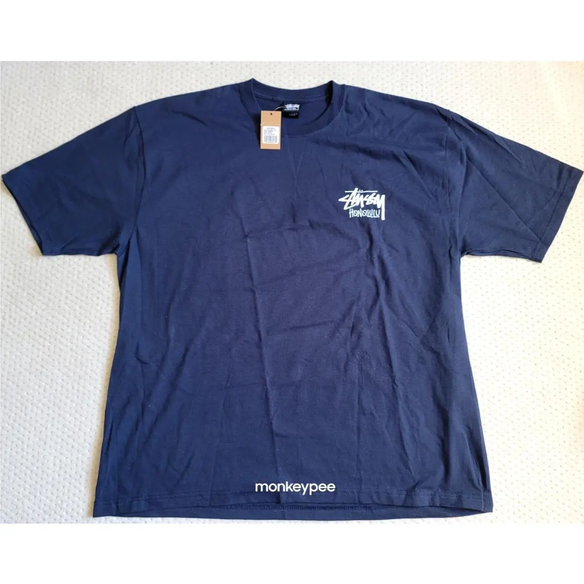 Stussy  clothing - STOCK HONOLULU TEE - STOCK HONOLULU TEE - 3903970 - Blue (UPC: 195292680372) 1