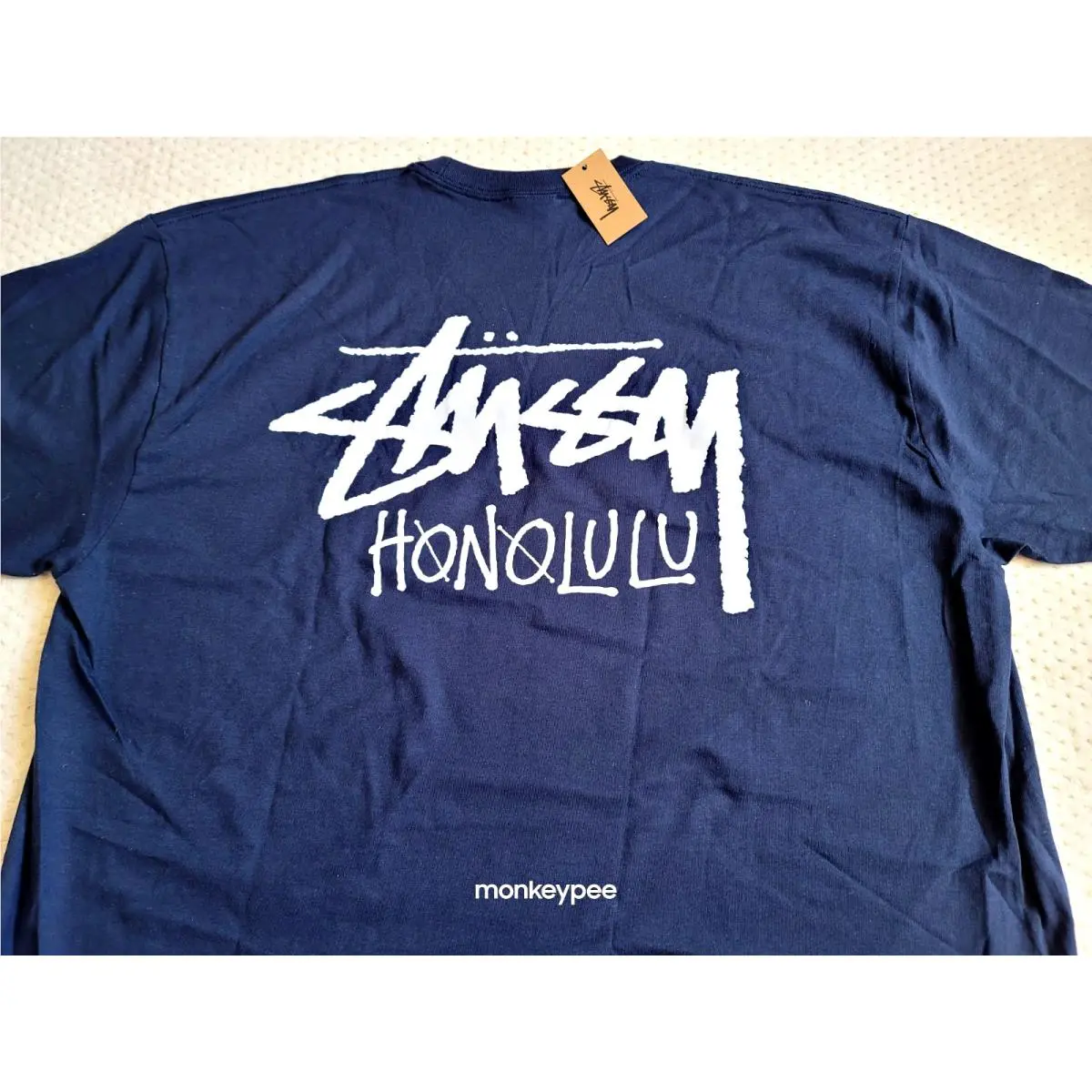 Stussy  clothing - STOCK HONOLULU TEE - STOCK HONOLULU TEE - 3903970 - Blue (UPC: 195292680372) 2