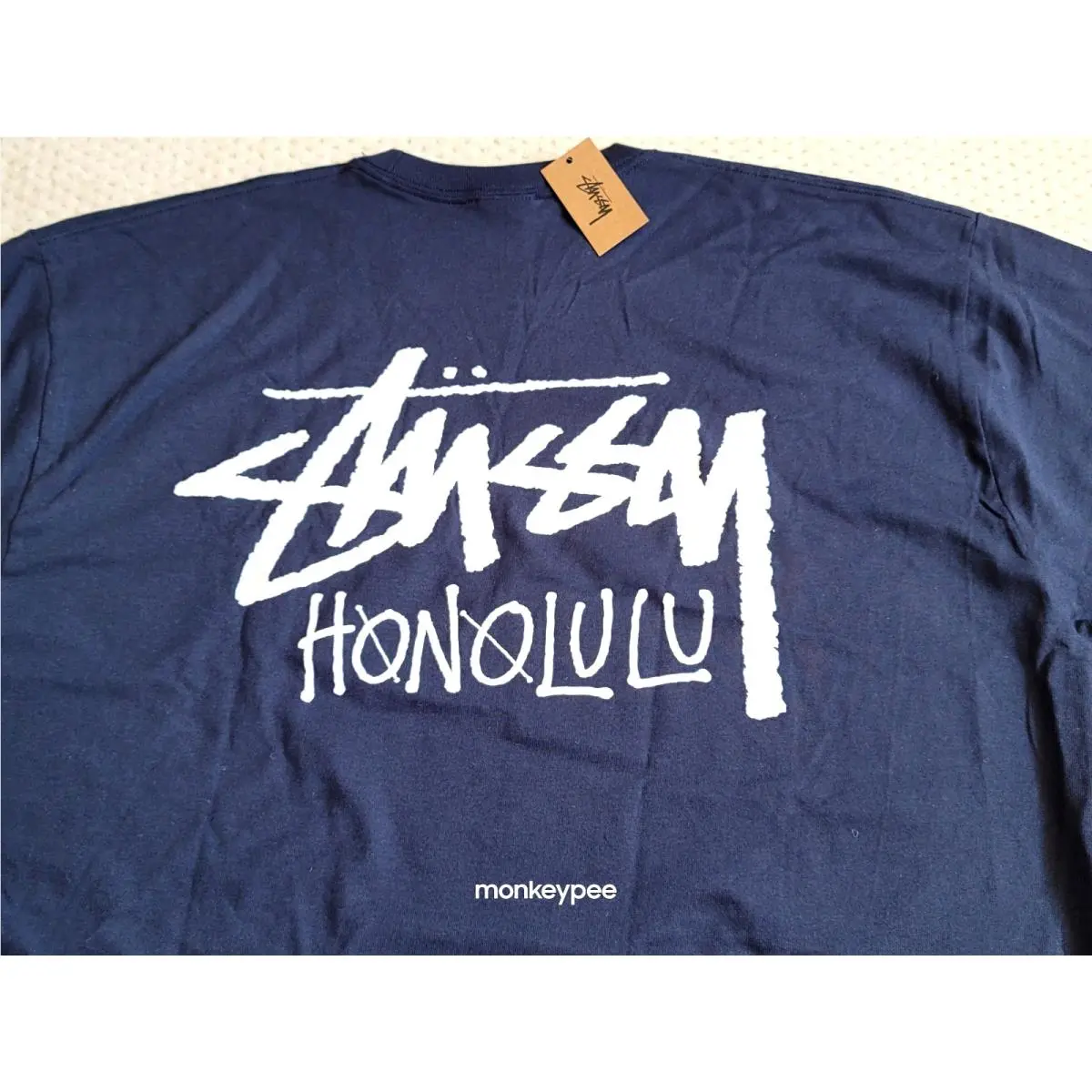 Stussy  clothing - STOCK HONOLULU TEE - STOCK HONOLULU TEE - 3903970 - Blue (UPC: 195292680372) 4