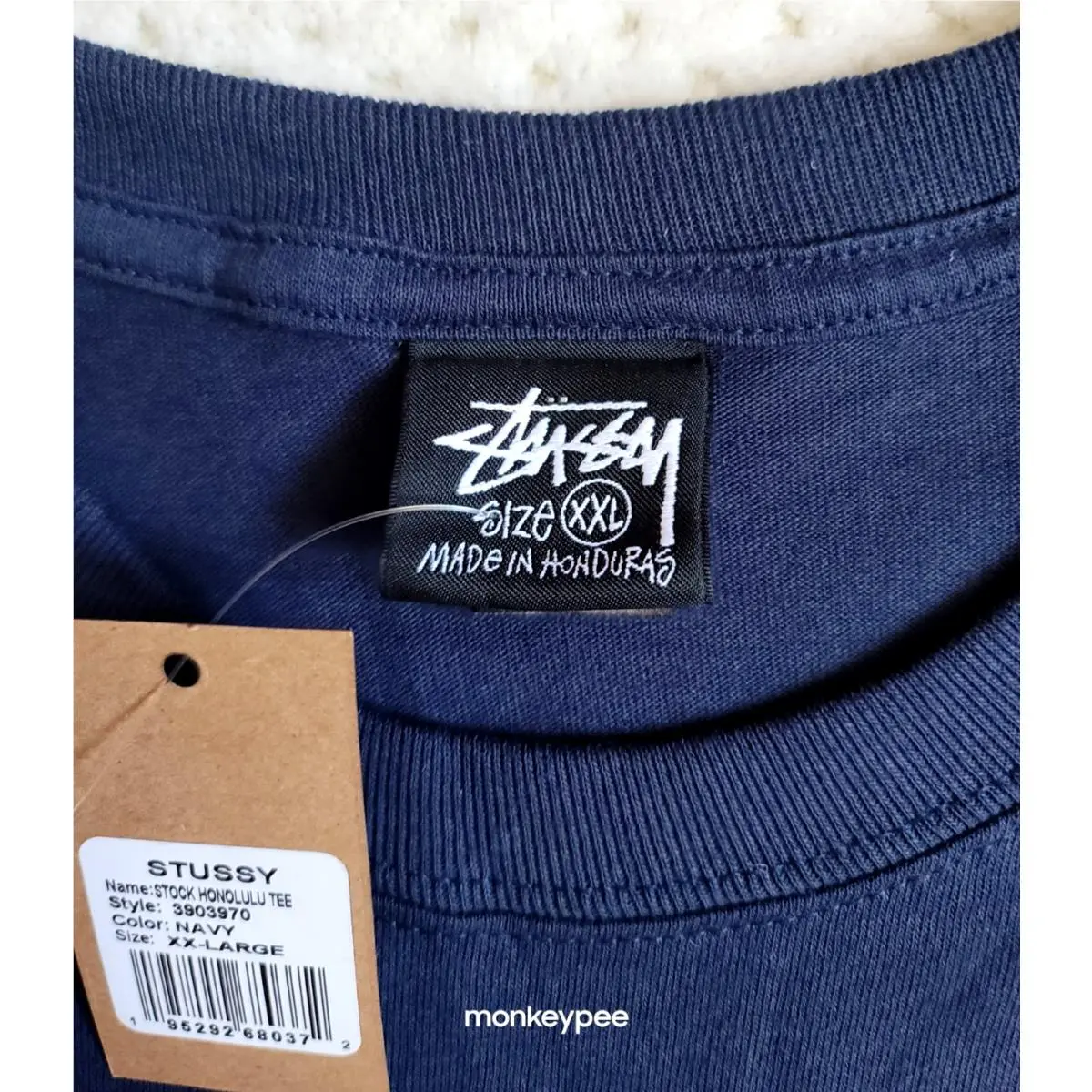 Stussy  clothing - STOCK HONOLULU TEE - STOCK HONOLULU TEE - 3903970 - Blue (UPC: 195292680372) 5