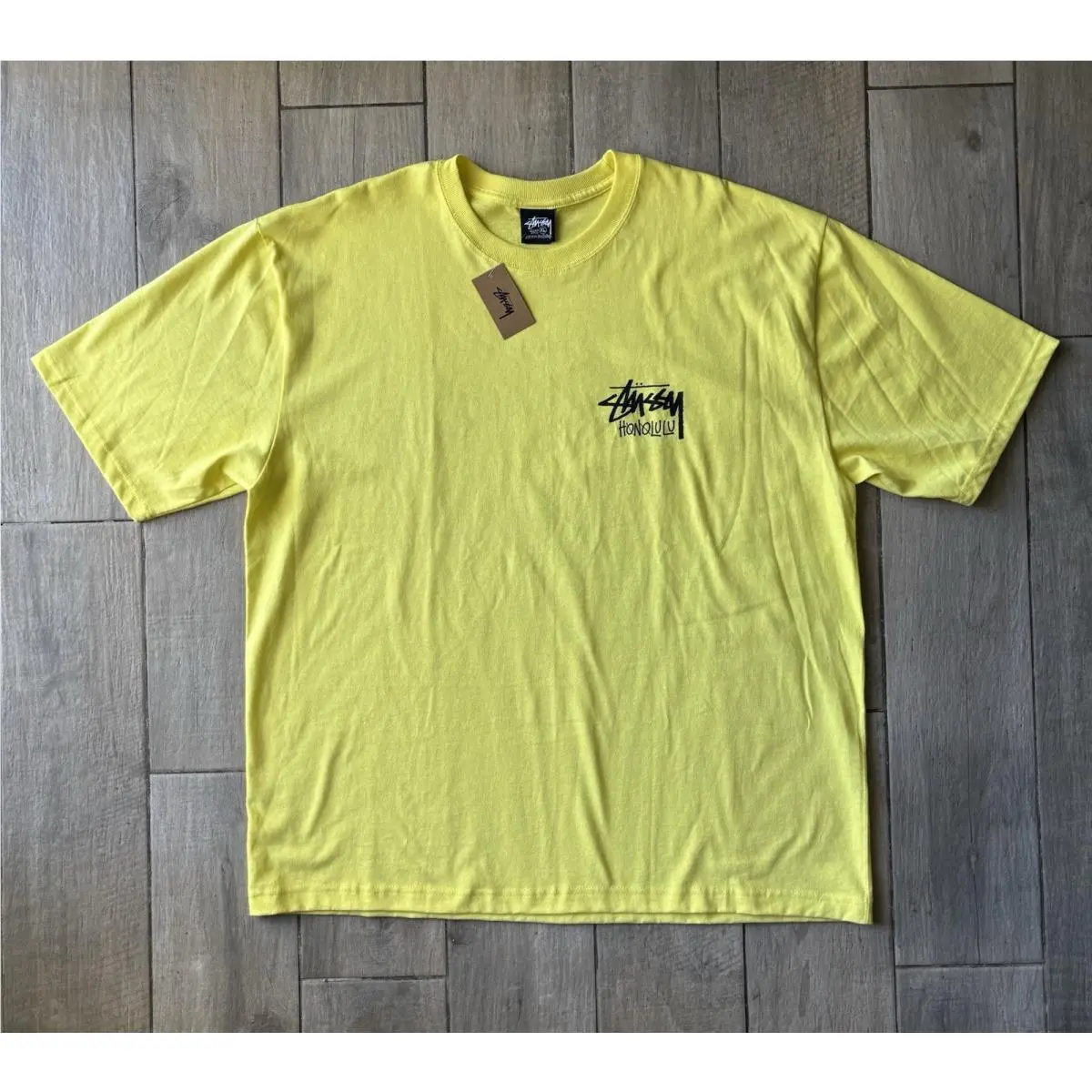 Stussy Honolulu Chapter Lemon T-shirt XL