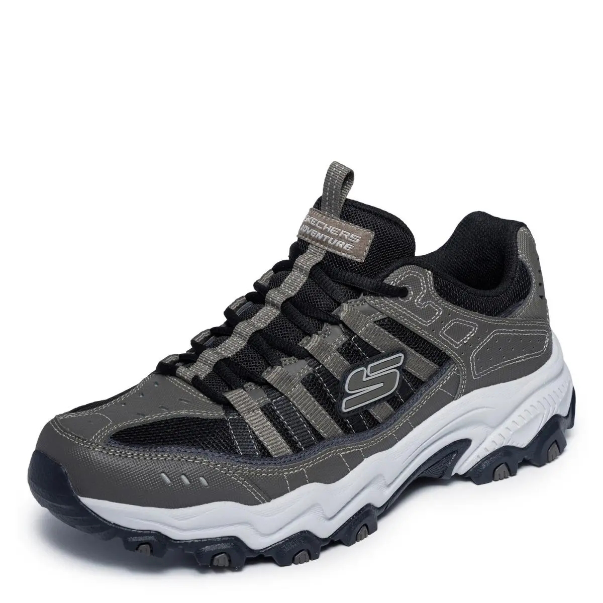Men`s Skechers Stamina - Afterburn Legacy Hiking Shoe 237829-BRBK Brown Black F