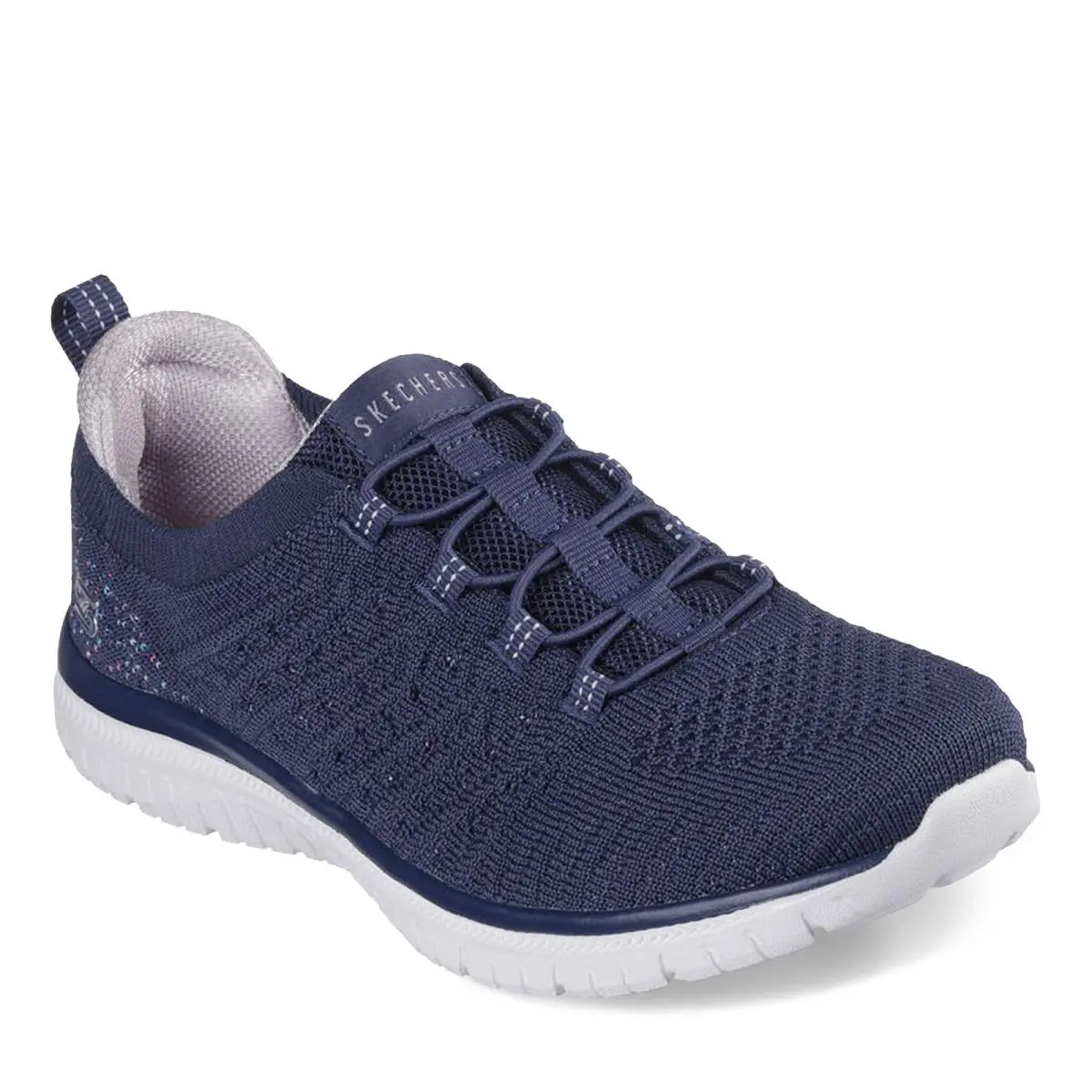 Women`s Skechers Virtue - Show Runner Sneaker 104437-NVY Navy Synthetic